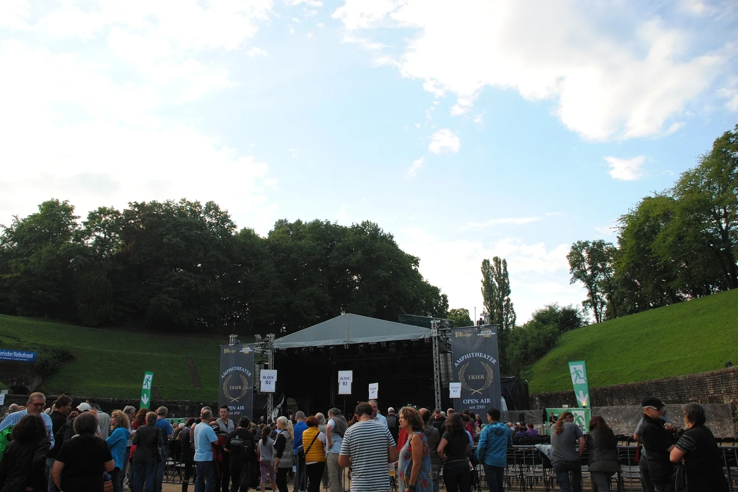 Open Air im Trierer Amphitheater