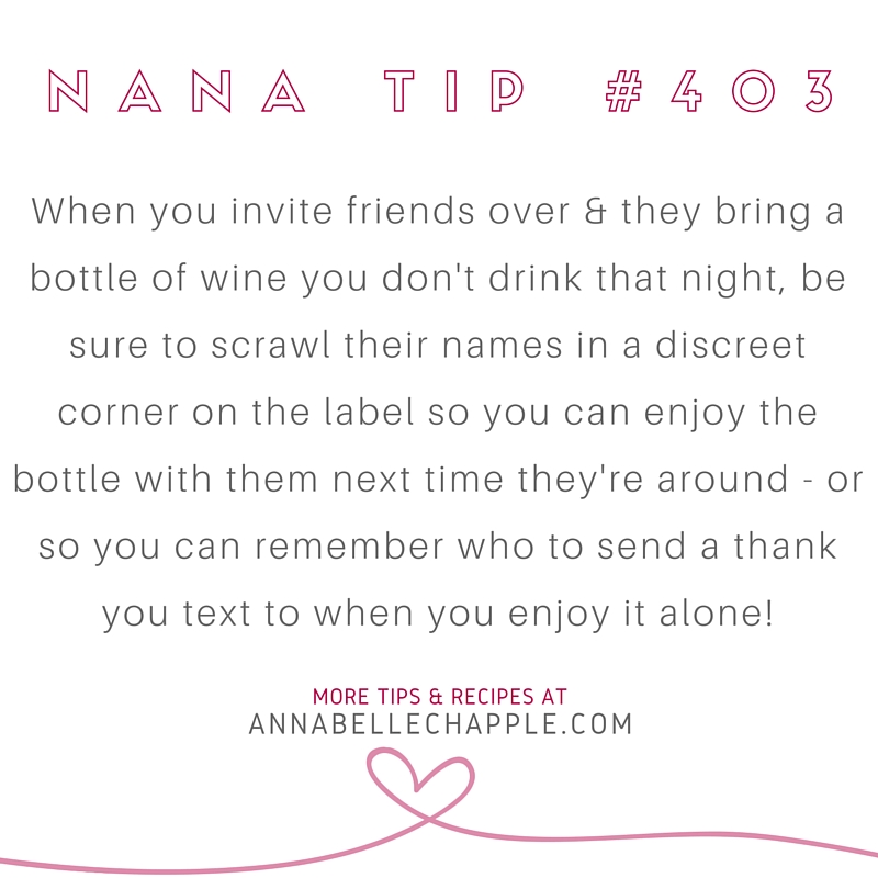 Cooking Tip Annabelle Chapple