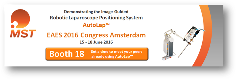 MST Medical Surgery Technologies at EAES 2016 Congress