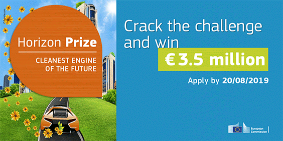 Cleanest engine of the future - € 3.5 Million