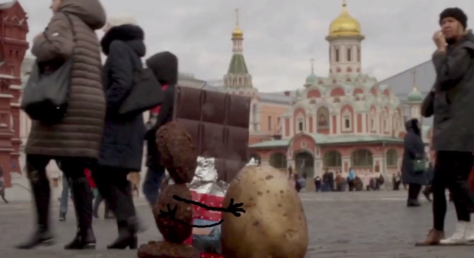 Yokneam animator part of "An animated cookbook" at the Big Cartoon Festival in Moscow