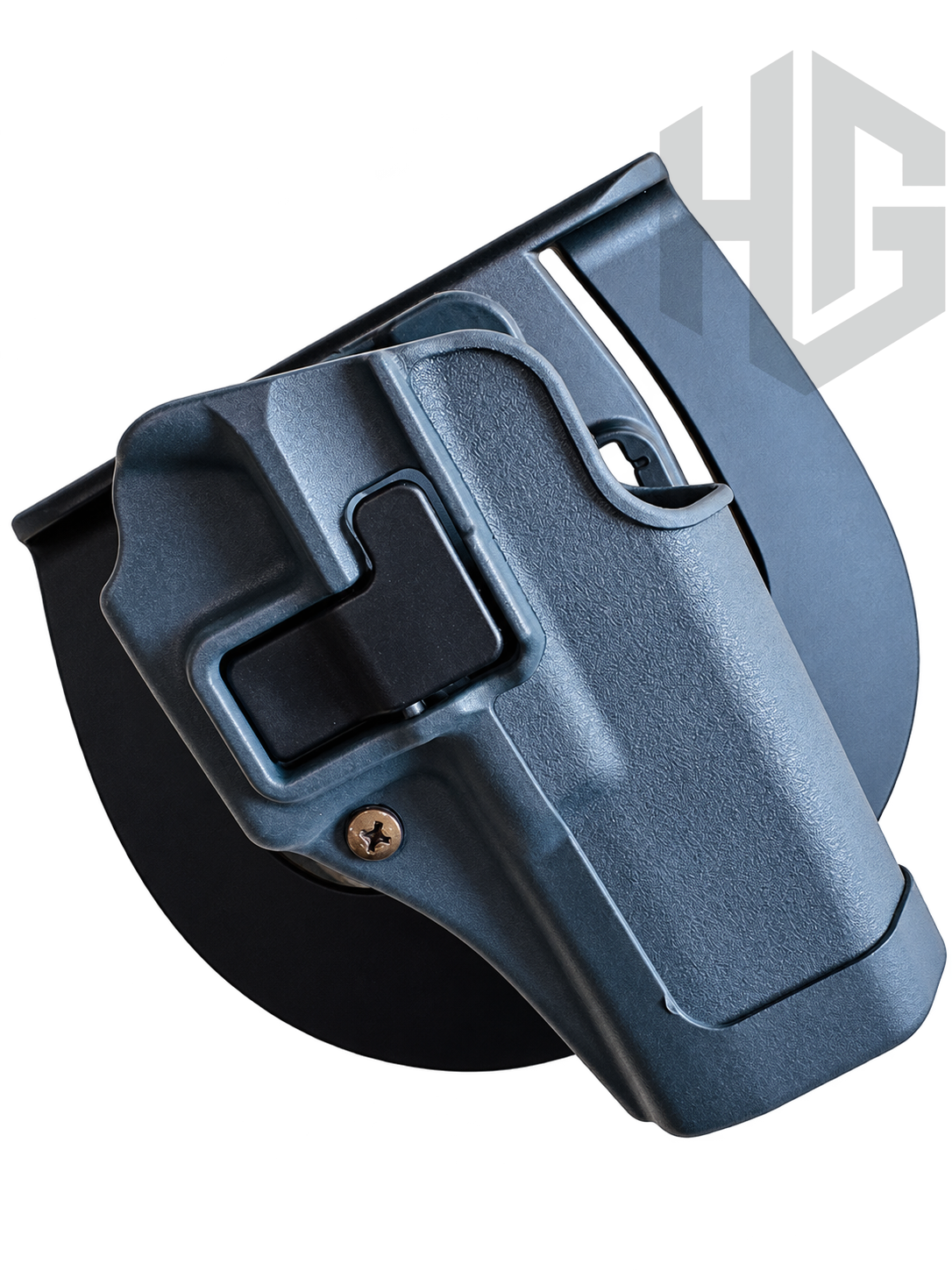 ซองปืน BLACKHAWK SERPA Sportster 413500BK-R สำหรับ Glock 17/22/31 มือขวา สีเทา Gun Metal Gray พร้อมฐาน Paddle