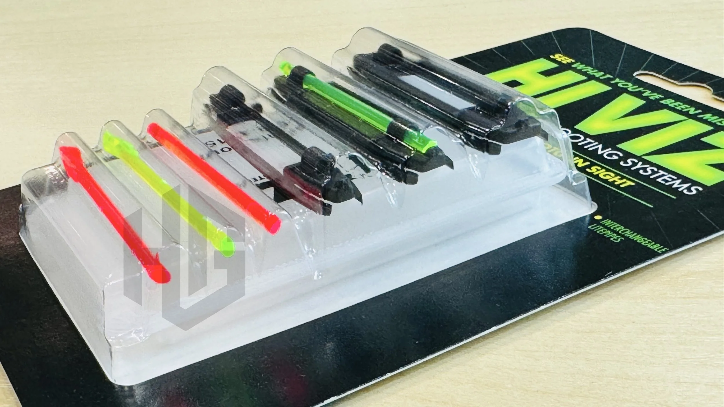 ฐานศูนย์แม่เหล็กสามขนาดและ LitePipe แบบถอดเปลี่ยนได้ของ HIVIZ BirdBuster