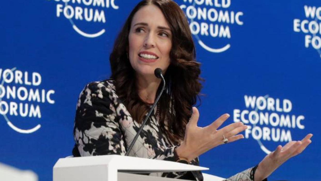 Jacinda Arden - NZ Prime Minister - Discussing her “Wellbeing budget” at the world economic forum , Jan 29