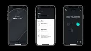 Neuralink phone app visual