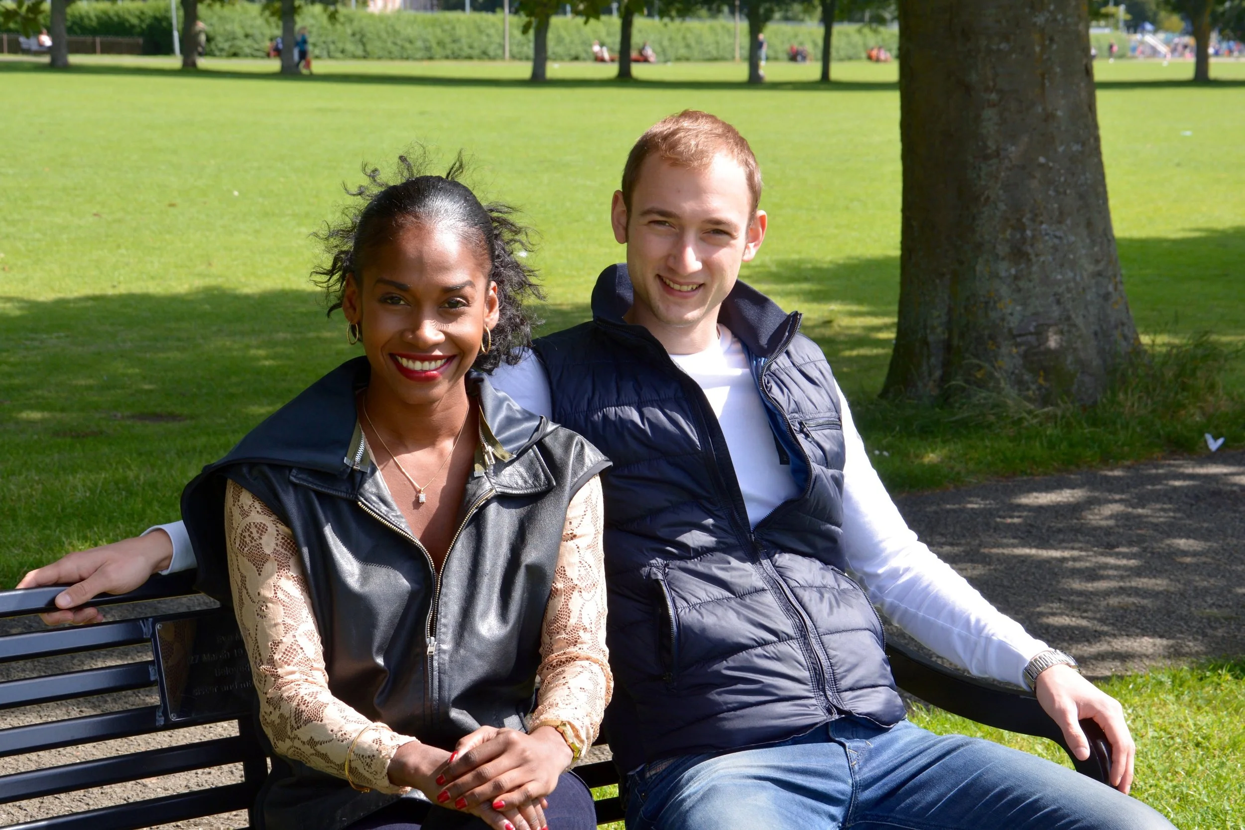 Cofounders Shelly and Justus