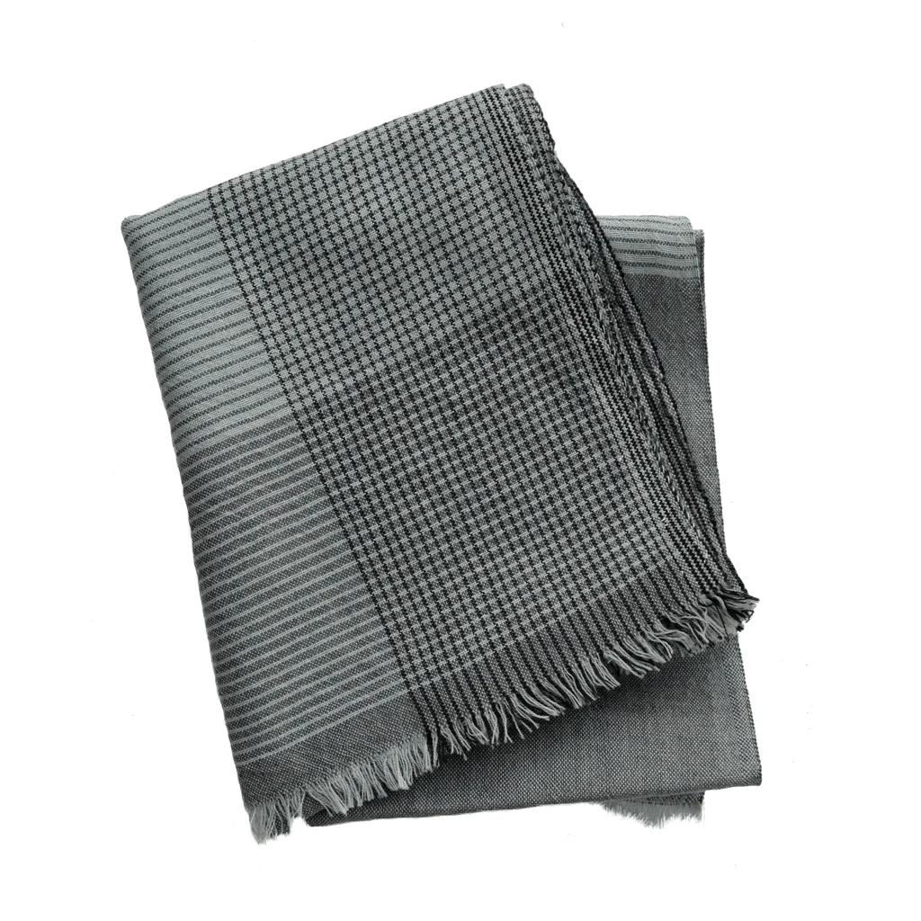 grey check and stripe scarf folded.jpg