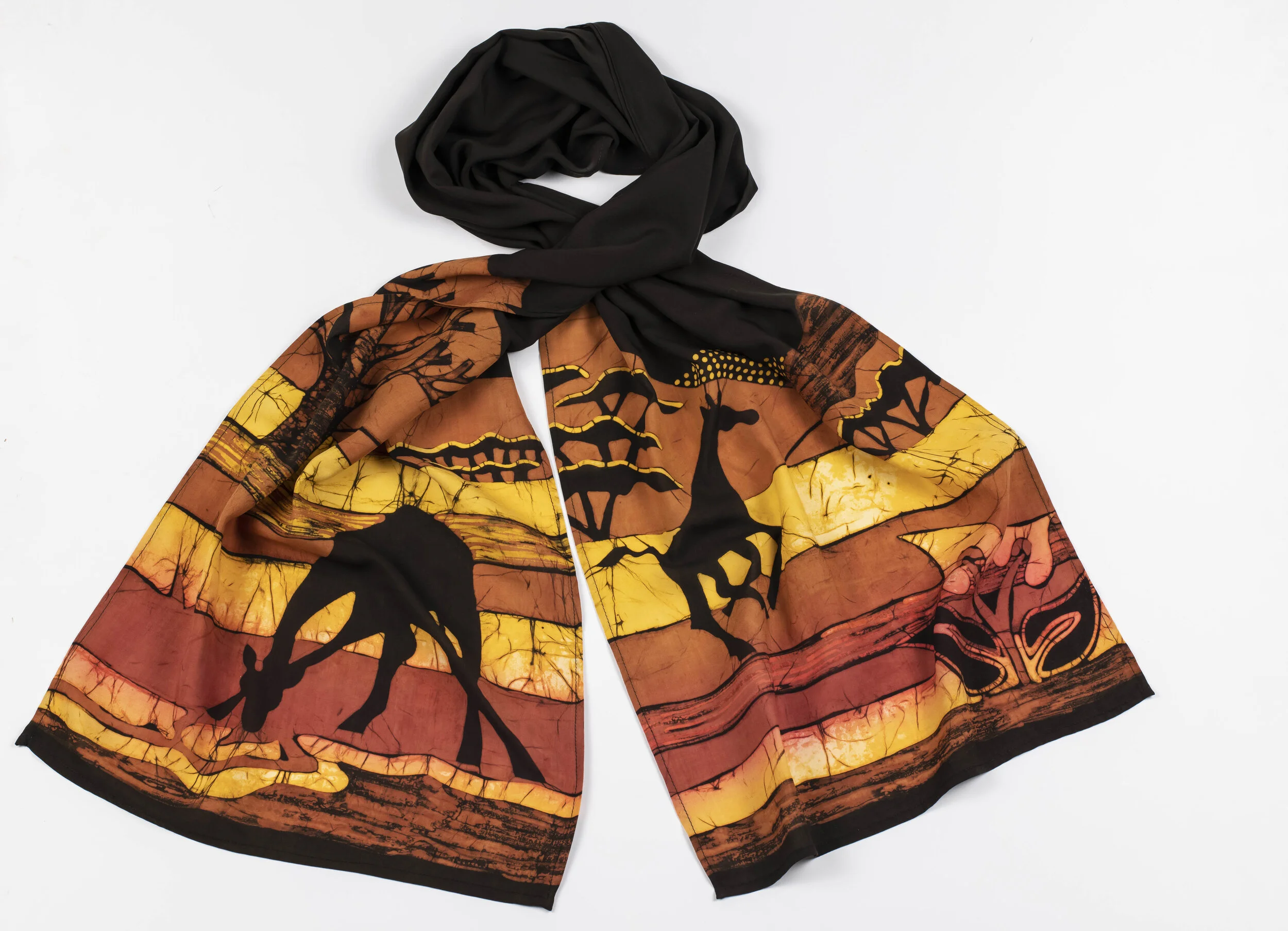 New Batik scarves from Baobab Batik