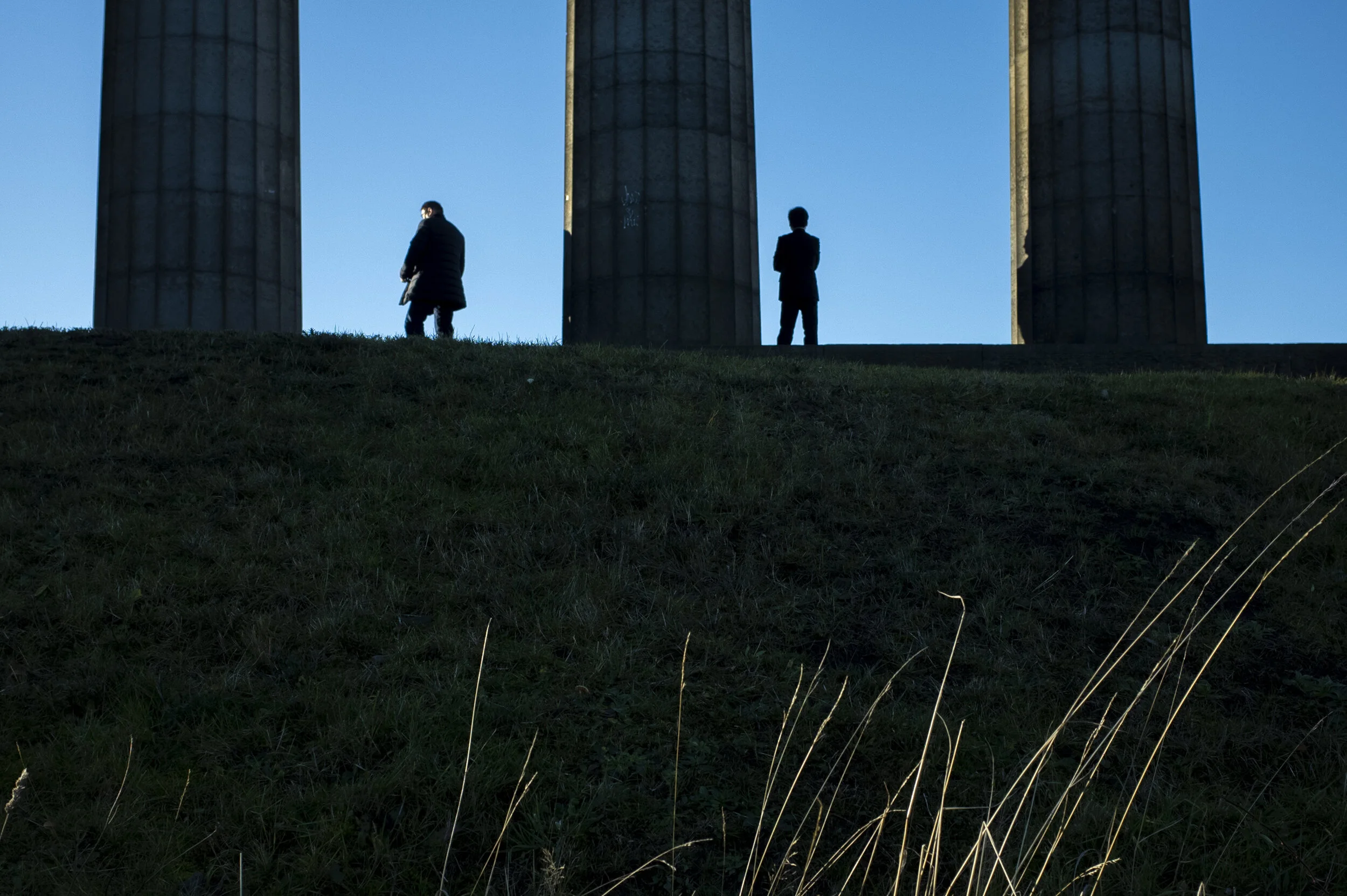 Calton Hill, mid-Covid 19.