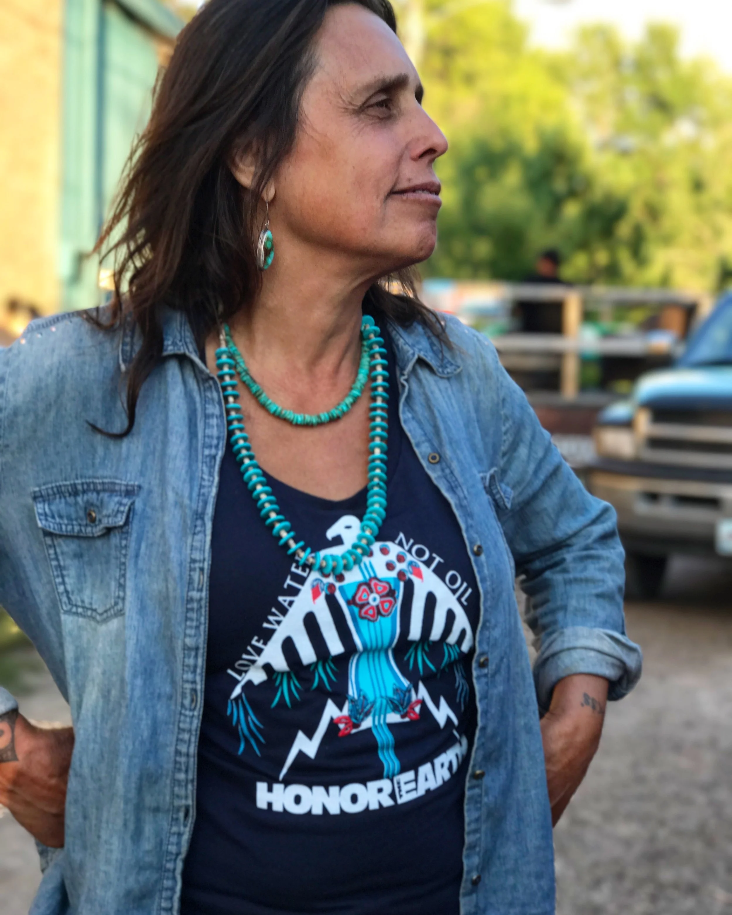 Women Water Protectors Muscle Tanks - Midnight or Charcoal
