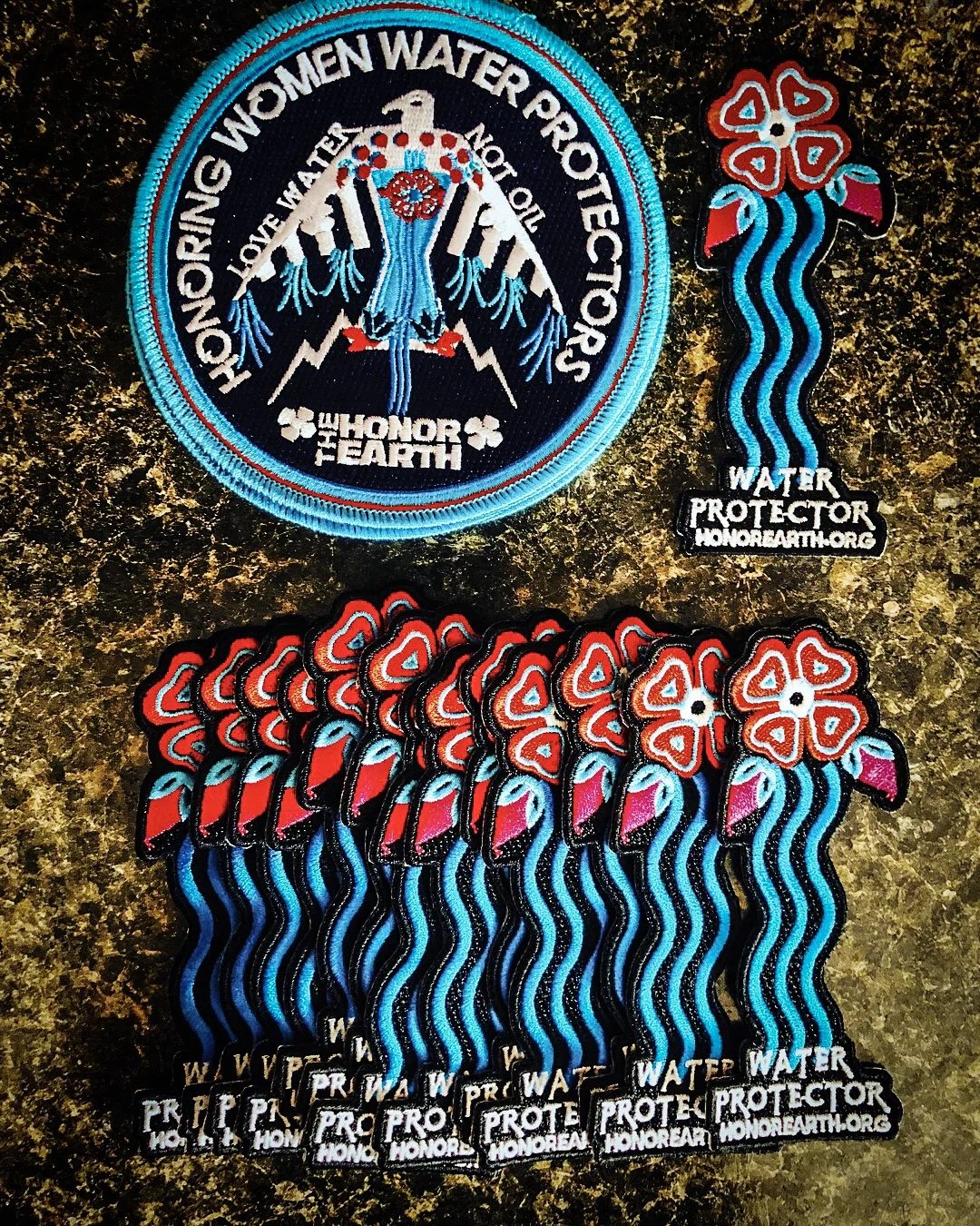 Limited Edition: Water Protector's Embroidered Patches