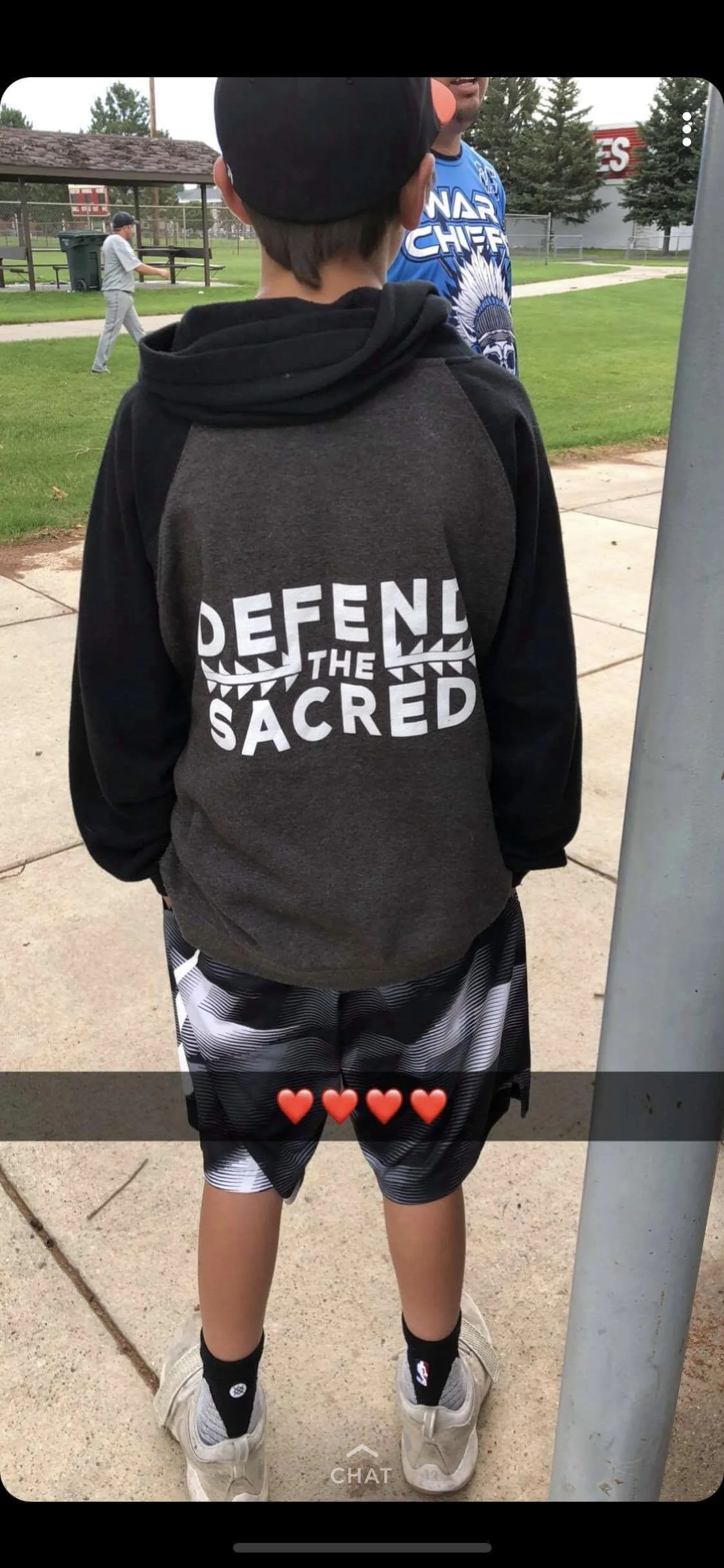 Youth Defend the Sacred Hoodie - Rock the Lands!