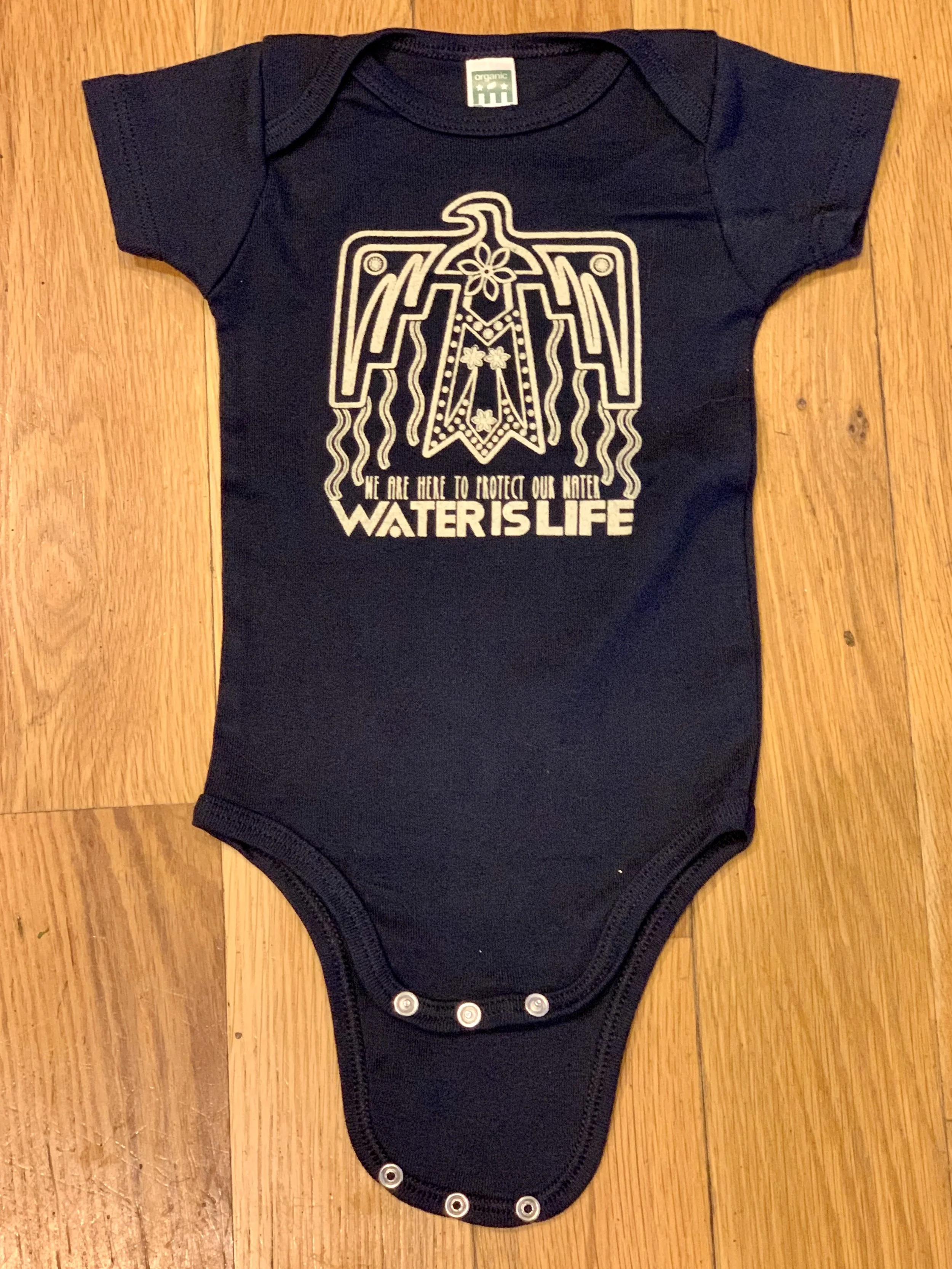 Water is Life: Infant Organic One Piece
