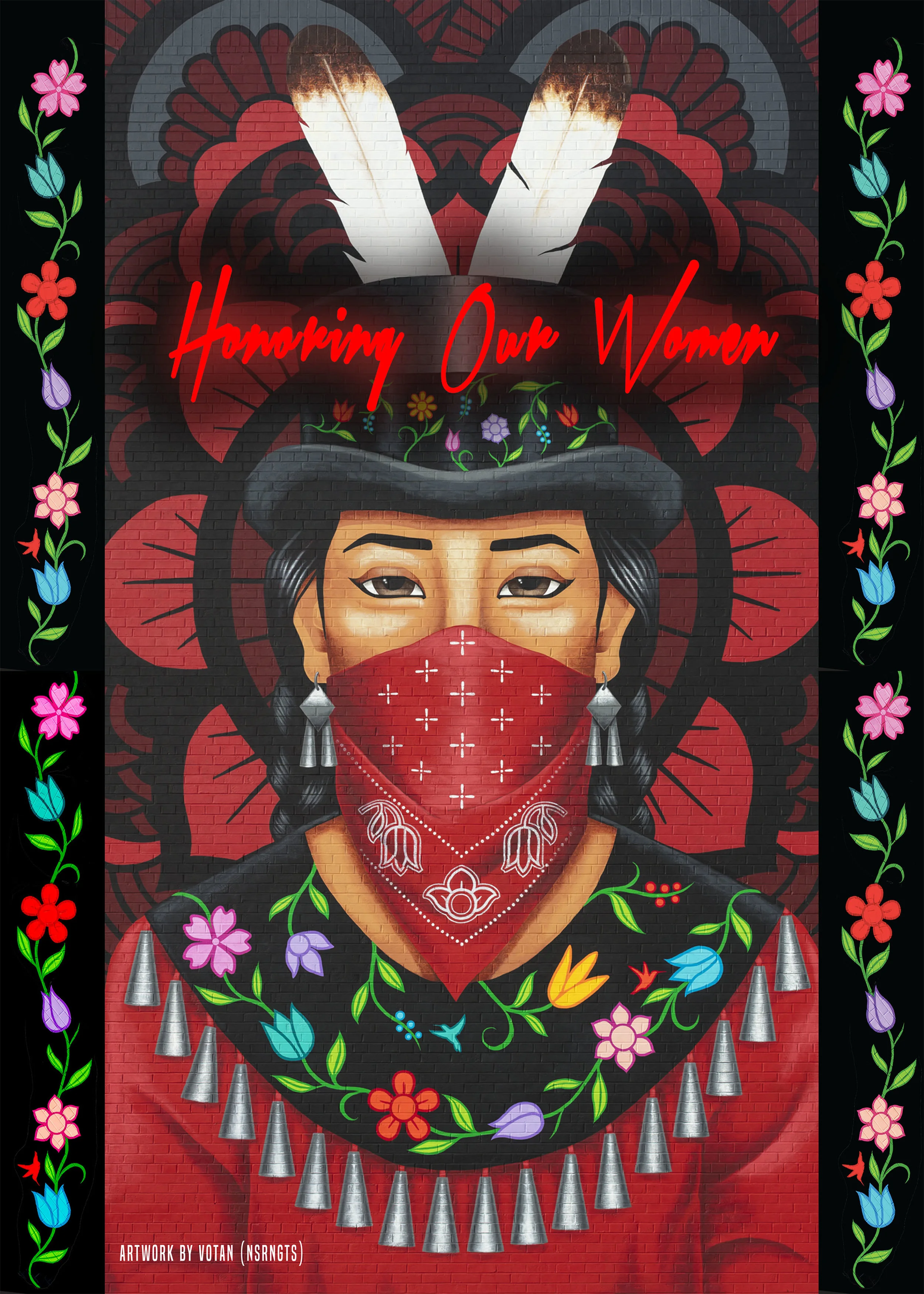 Mural Art Gift Card Set: Limited Edition "Anishinaabe Woman Water Protector"