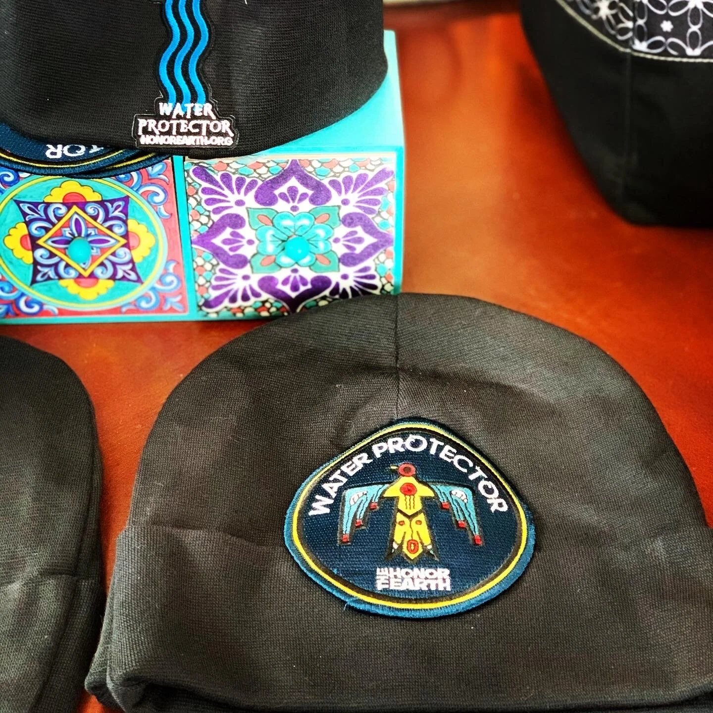 Water is Life Beanies for Water Protectors (Unisex)