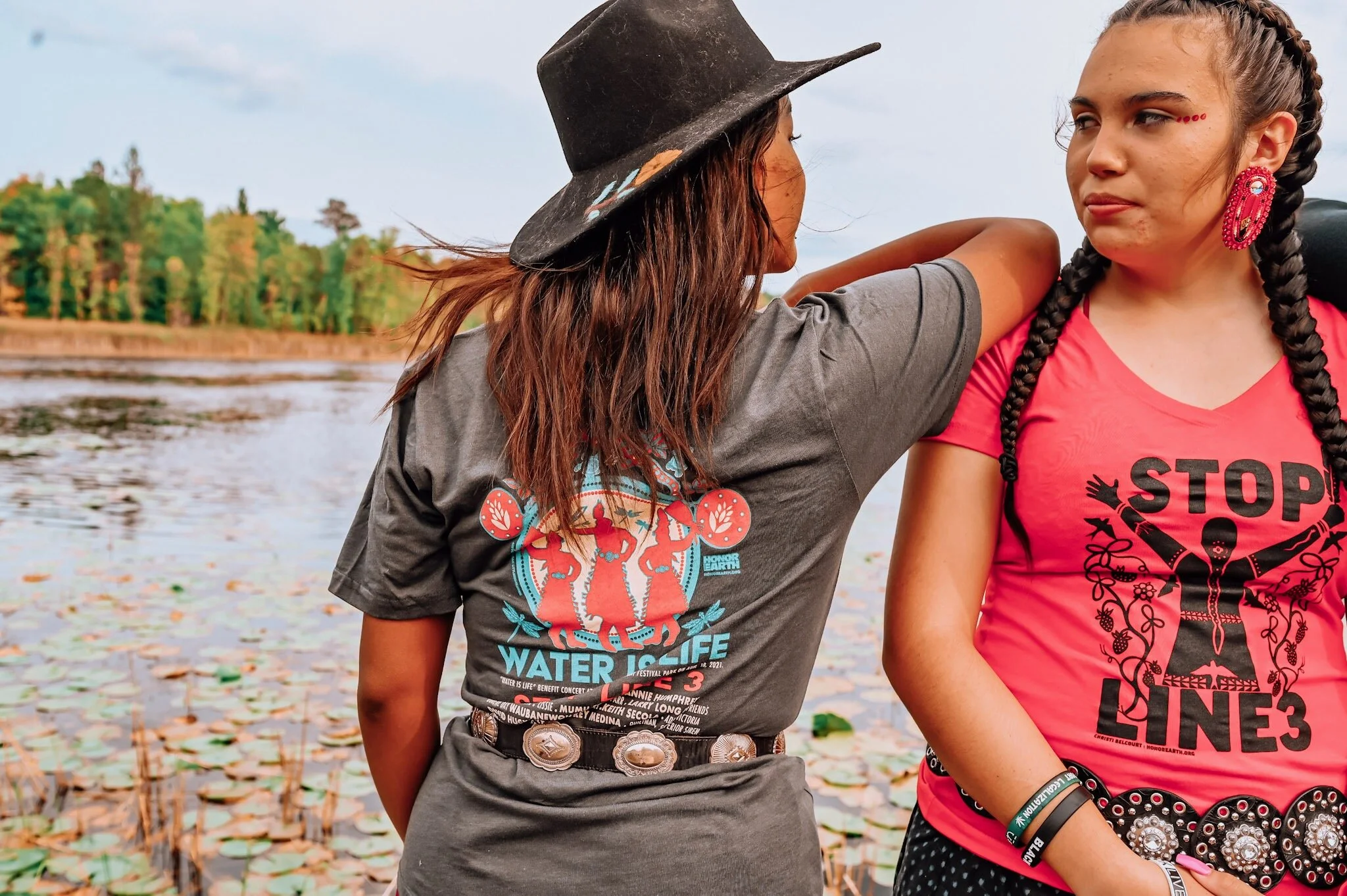 Water Is Life Festival Concert Limited Edition: Unisex Hemp Organic TShirt