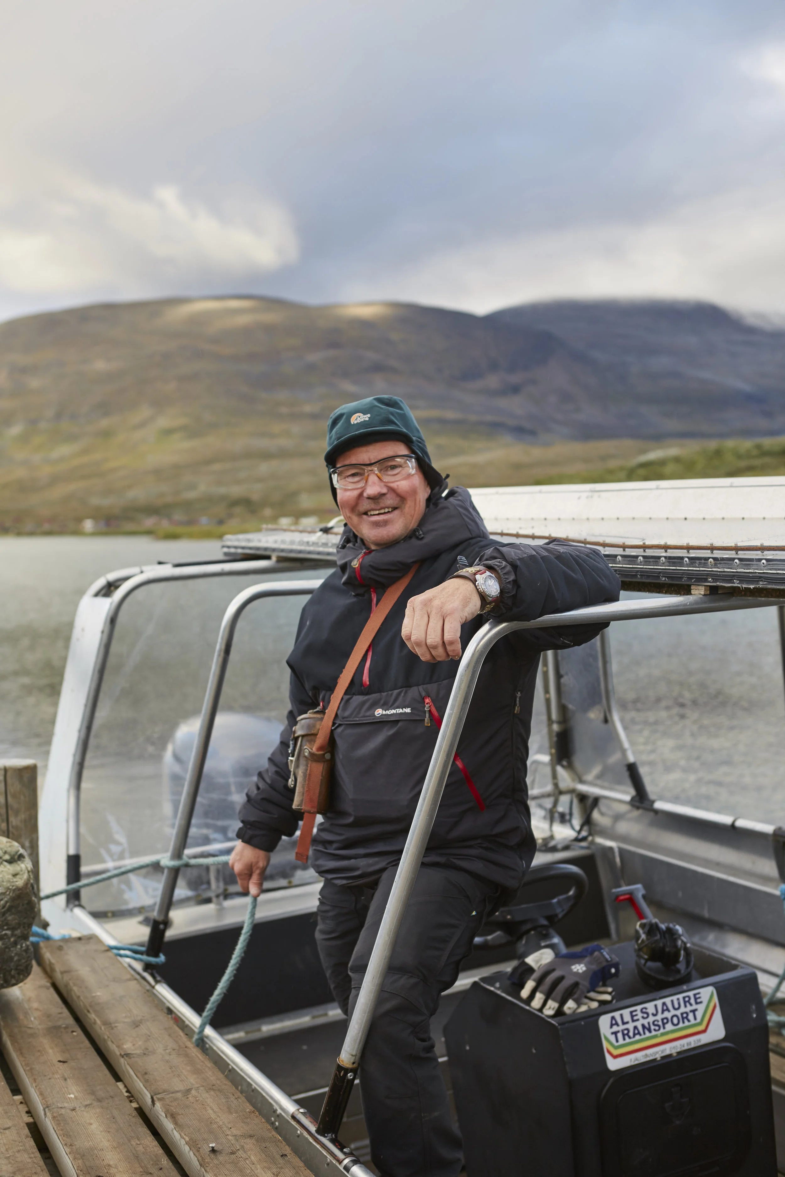 Portraits shot on Sweden's Arctic Circle Kungsleden King's Trail for Scandinavian Traveller Magazine SAS Airline