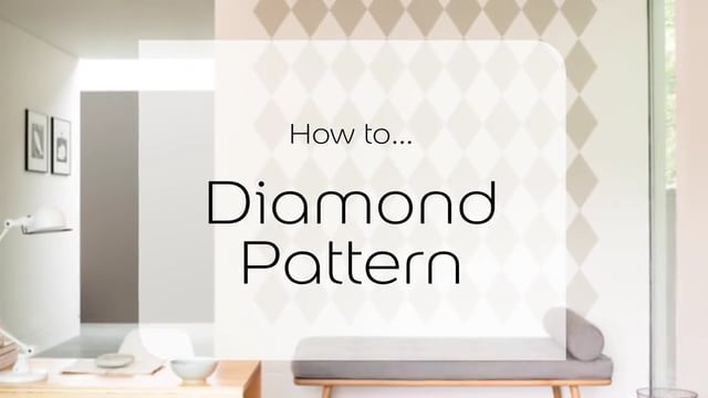 How-to Diamond Pattern
