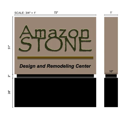 Monument- Amazon Stone