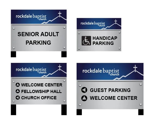 Wayfinding- Rockdale Baptist Church
