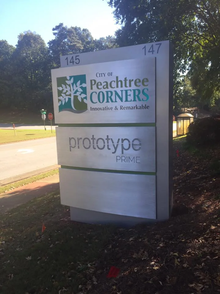 Monument and Wayfinding- City of Peachtree Corners