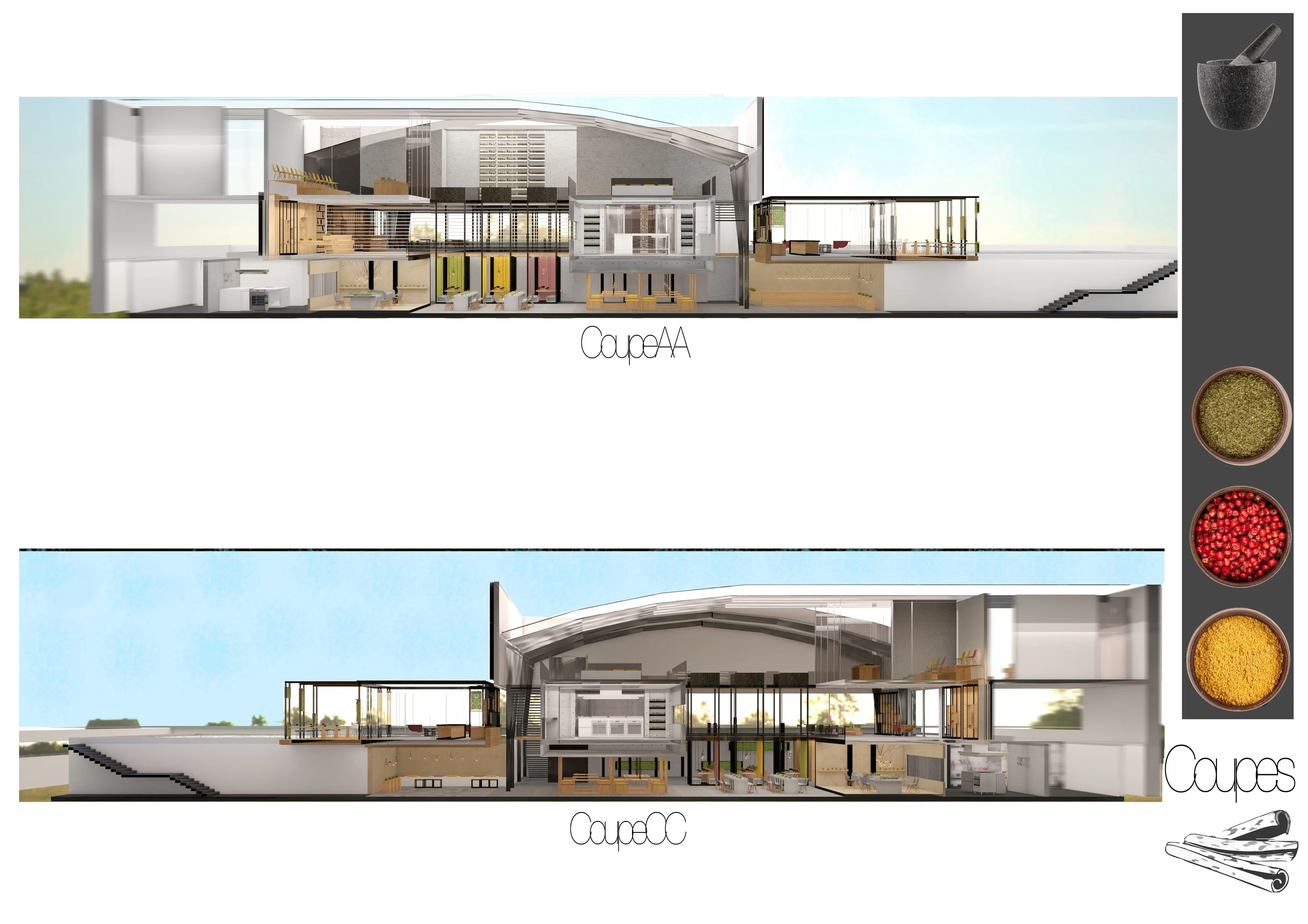 Colored Elevations II