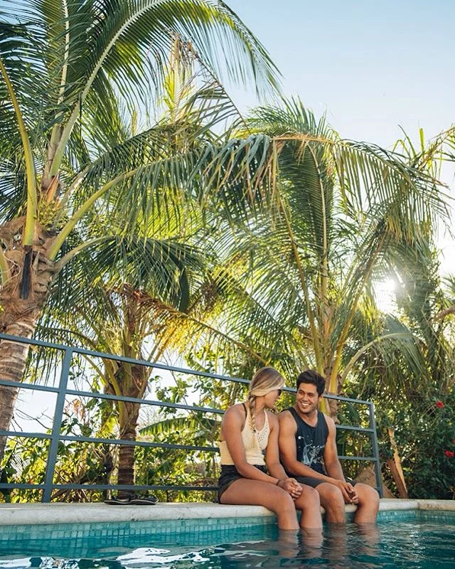 Poolside and entrance of Vivo Nosara. Tough to beat. #vivonosara #costarica #pool #hotel #puravida