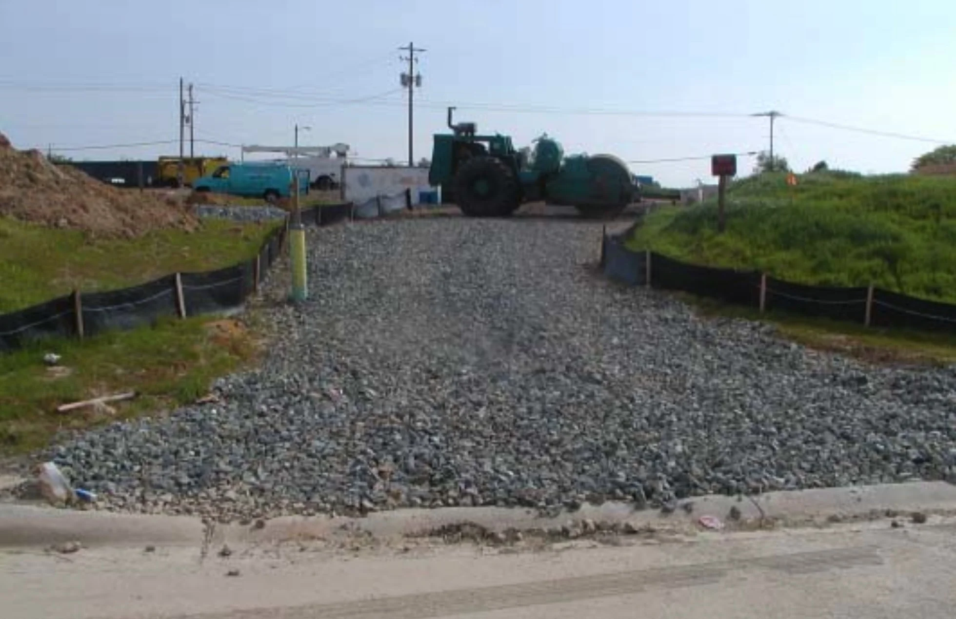 Delaware Stabilized Construction Entrance BMP — FODS Trackout Control System