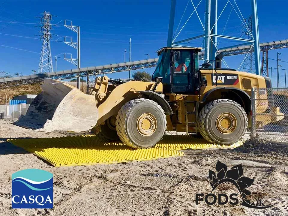 FODS Offers Remediation Without the Rip Rap of Traditional Stabilized Entrances at the 15th CASQA Annual Conference, Monterey Conference Center, Booth #56, October 7-9