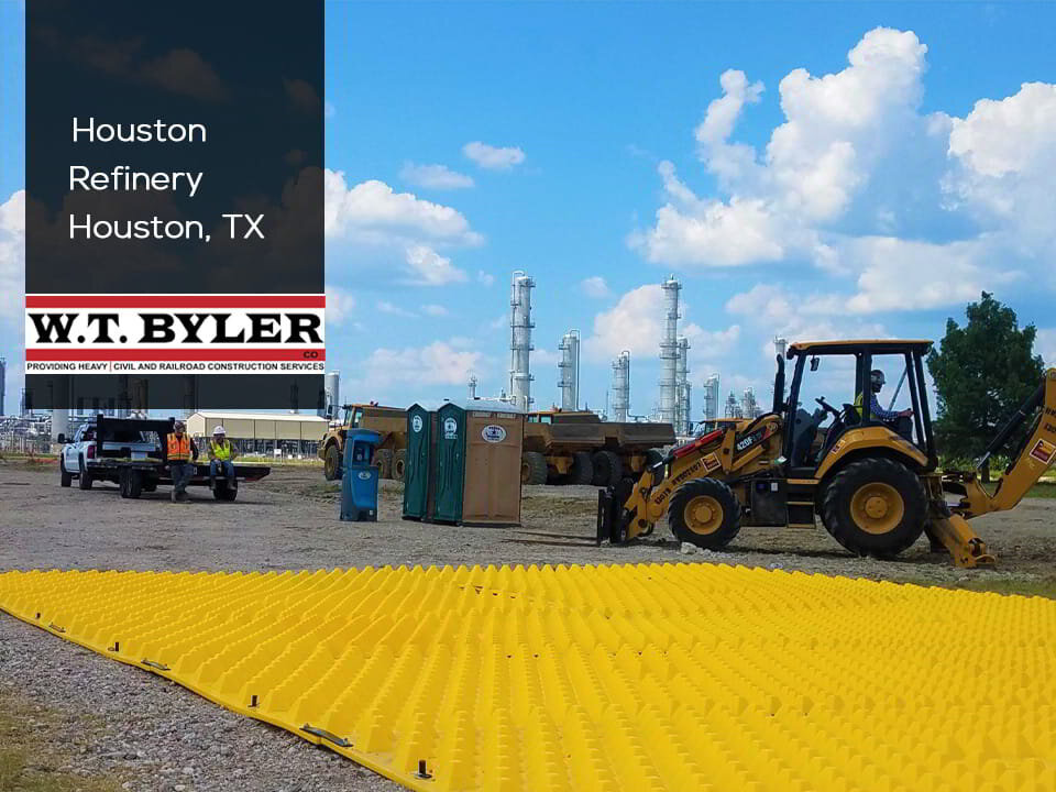 Construction Entrance Mud Mat System — FODS Trackout Control System