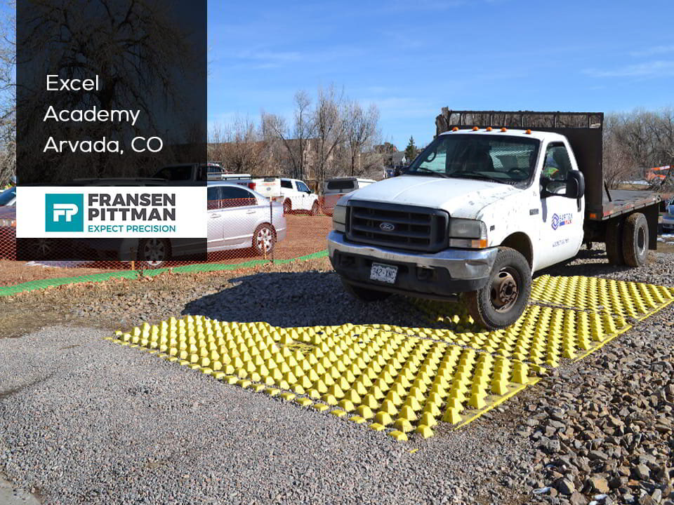 Tracking Control Mat for Construction Entrances & Exits