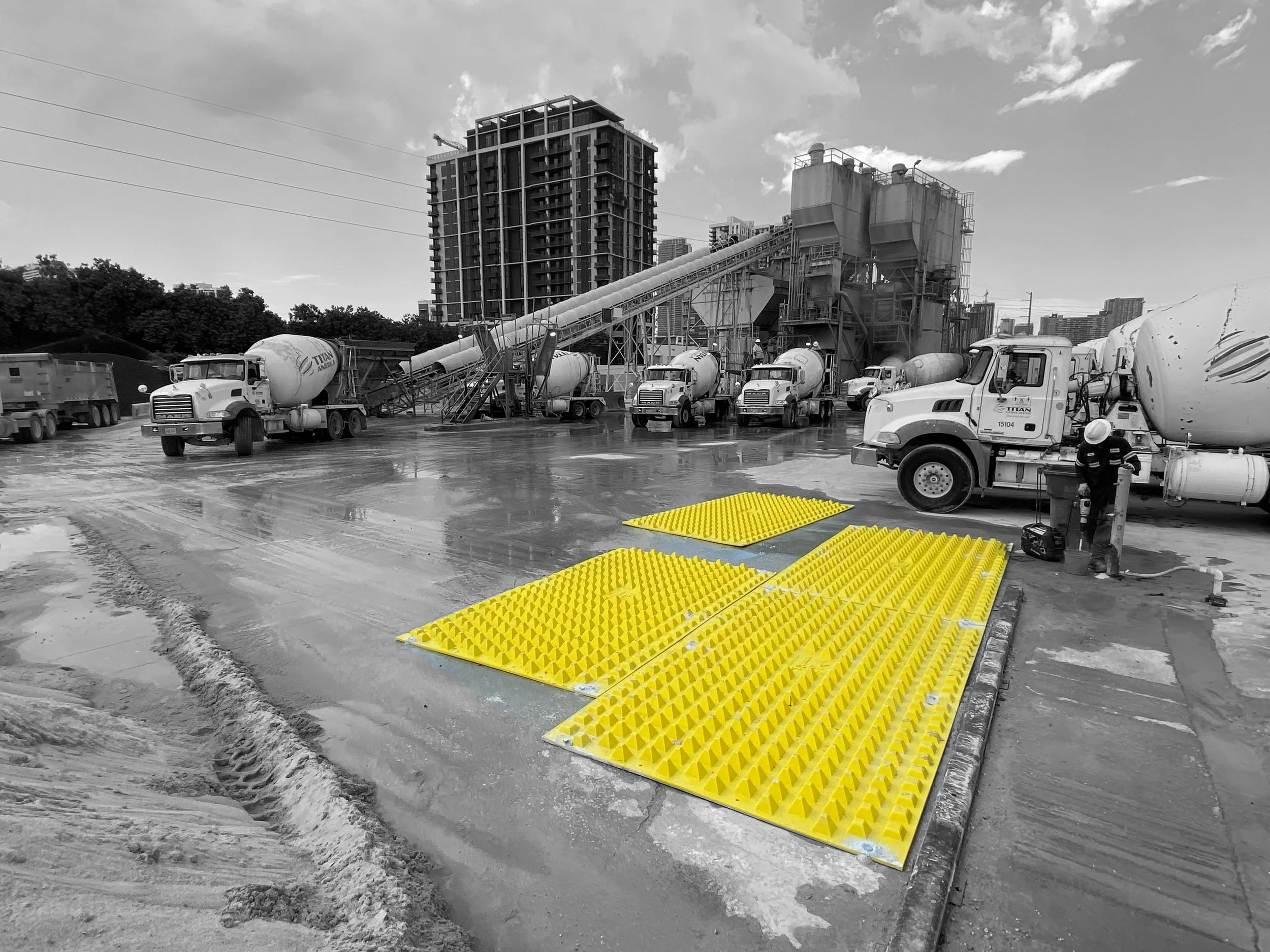 Titan America Implements FODS To Minimize Vehicle Track-Out