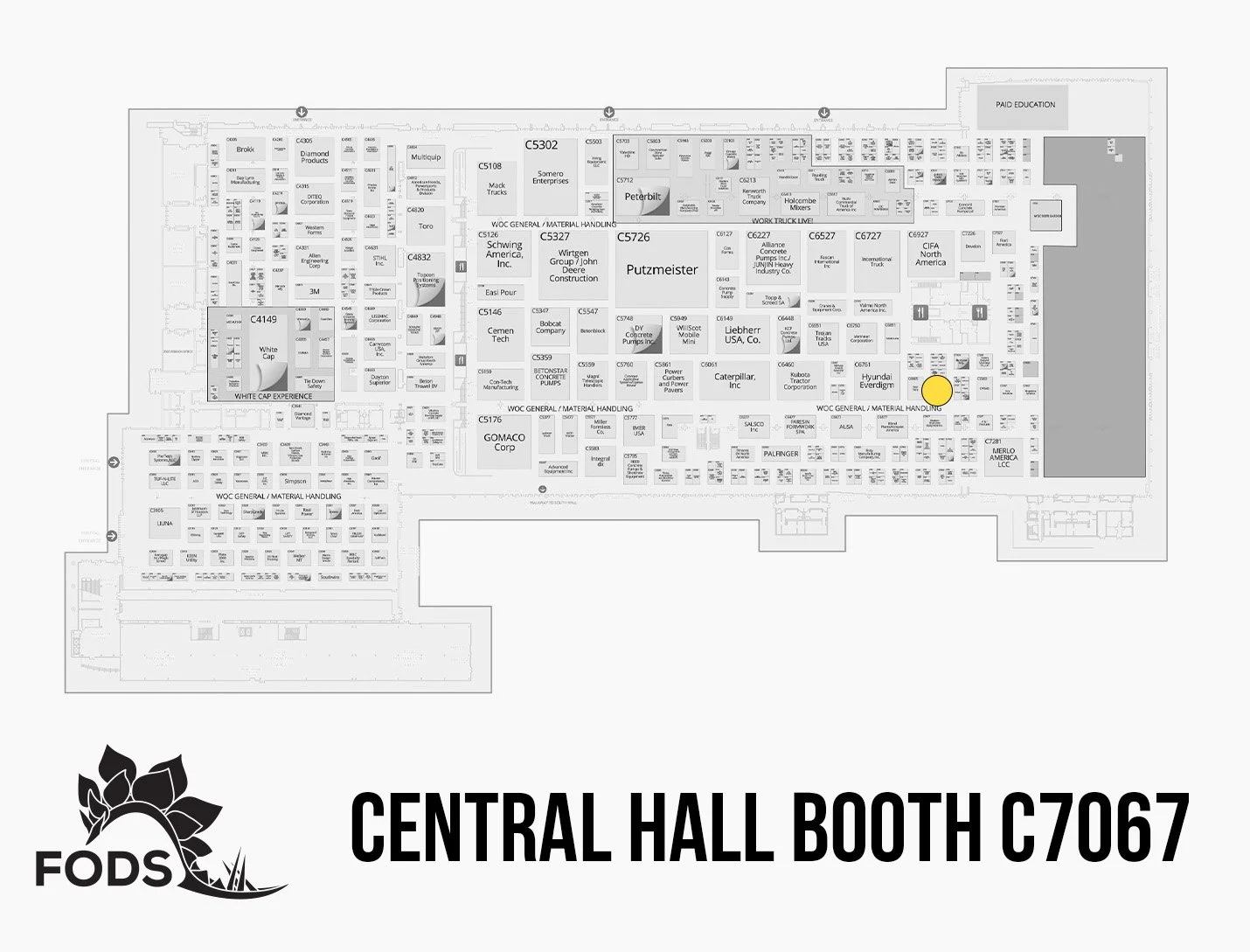 FODS Attending World Of Concrete 2024 — FODS Trackout Control System