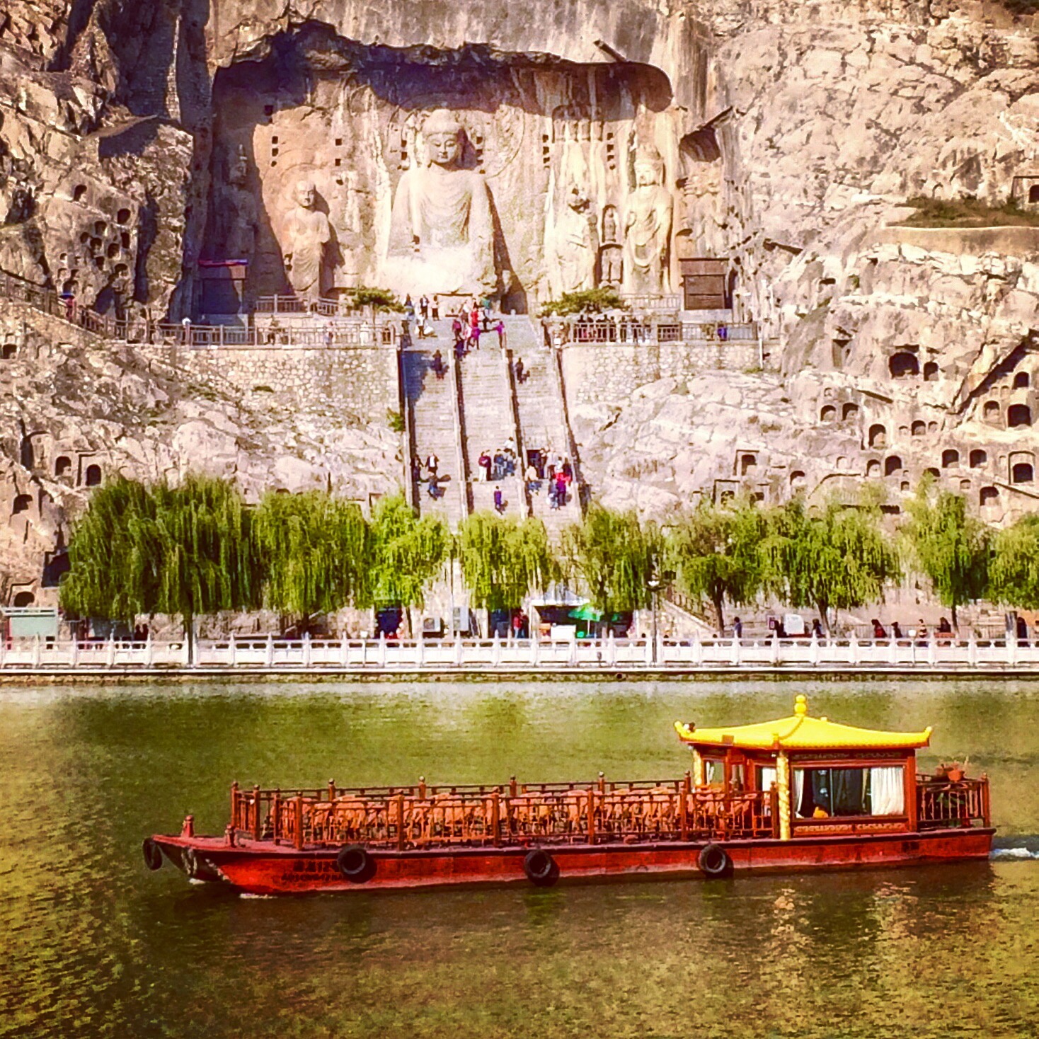 The Longmen Grottoes, Luoyang, China