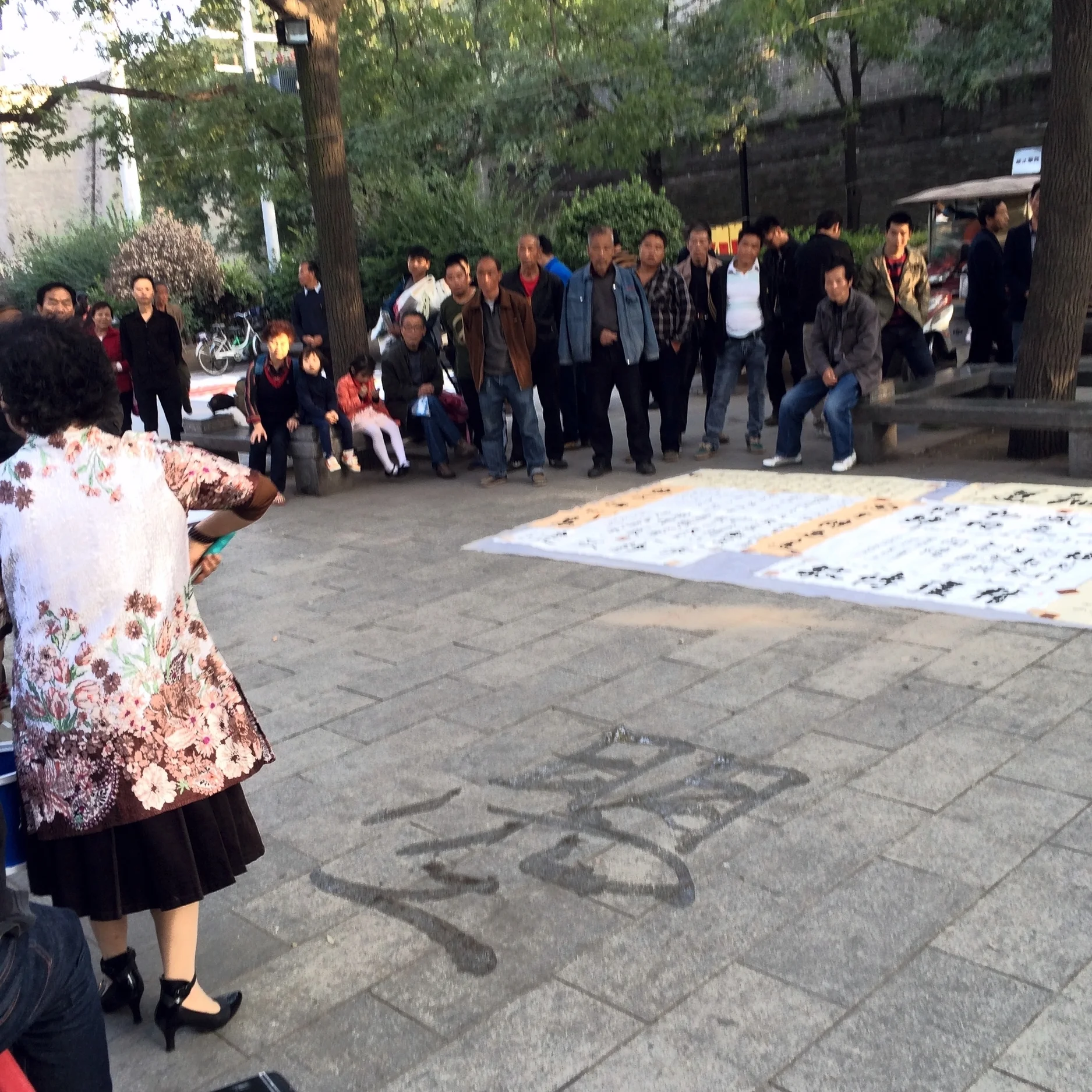 Ancient Art of Water Calligraphy - Luoyang