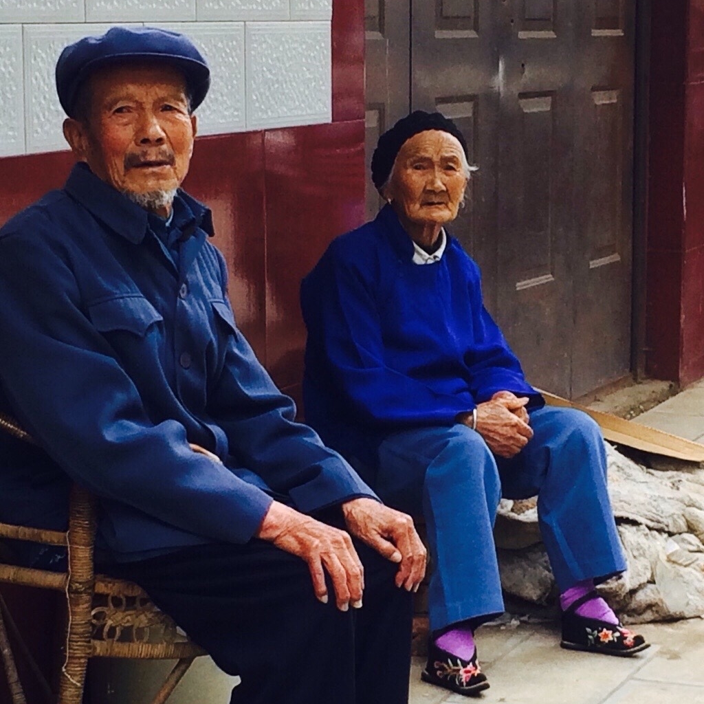 Wang Huiyuan and her husband