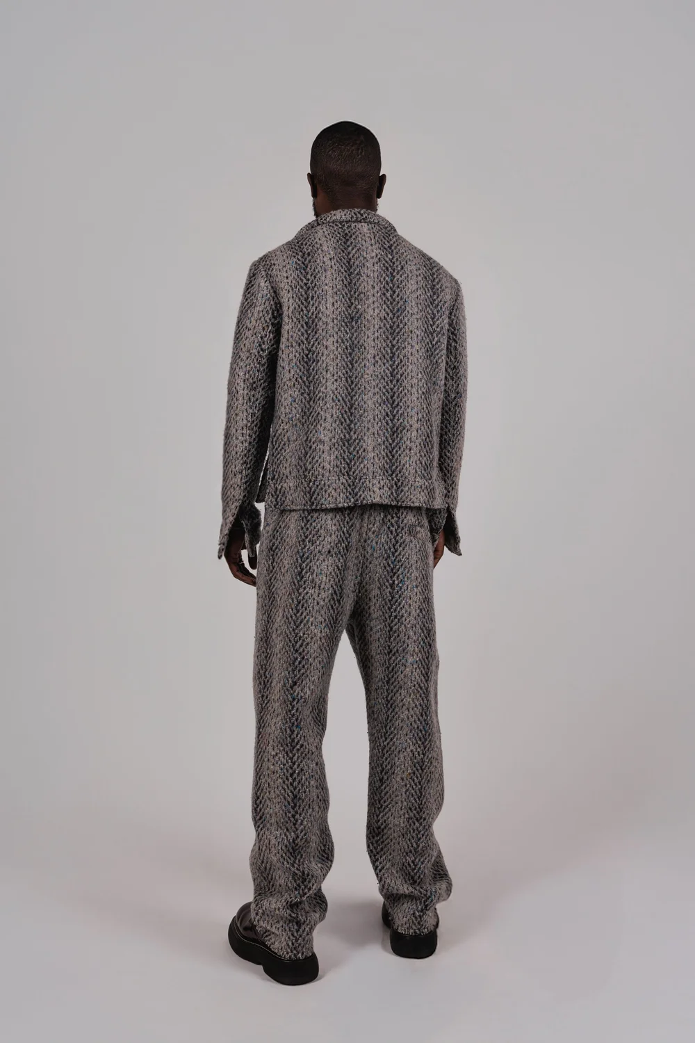 新品 emiriawiz Classical tweed tuck pants Teddy Trouser — òL New York
