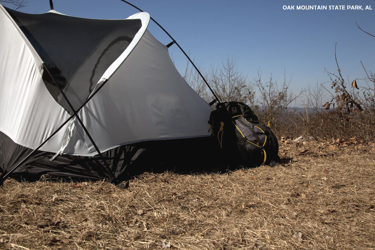 Backpacking oak mountain