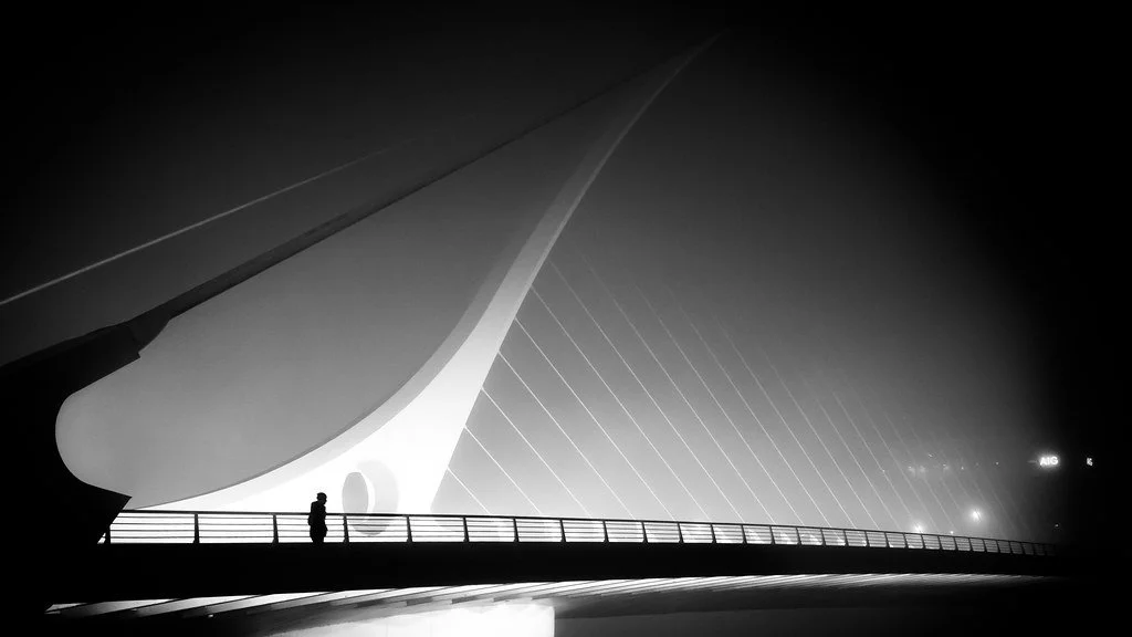 Samuel Beckett Bridge in Dublin