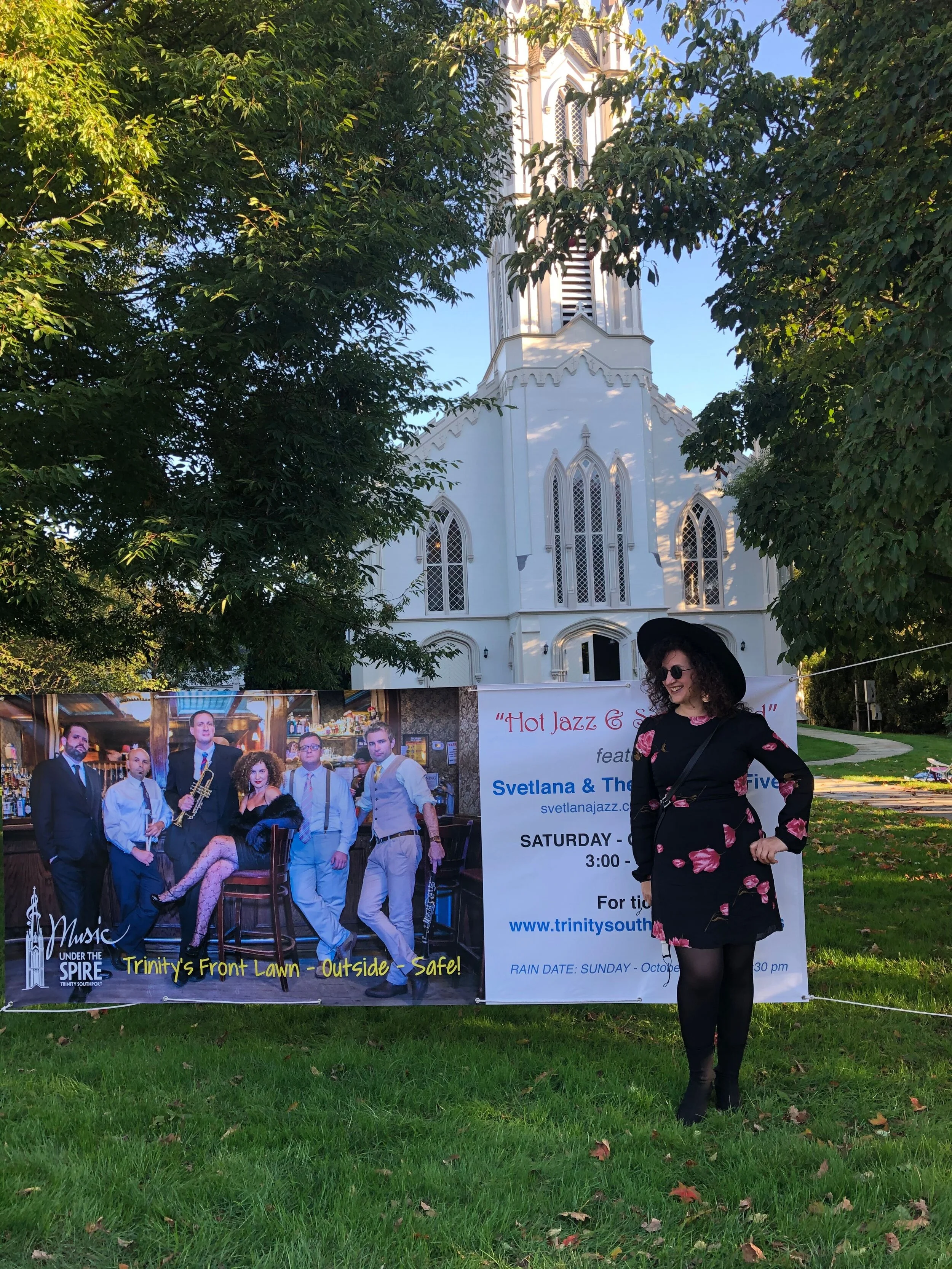 Hot Jazz and Swing Outdoor Concert at the Trinity Church in Connecticut (CT)