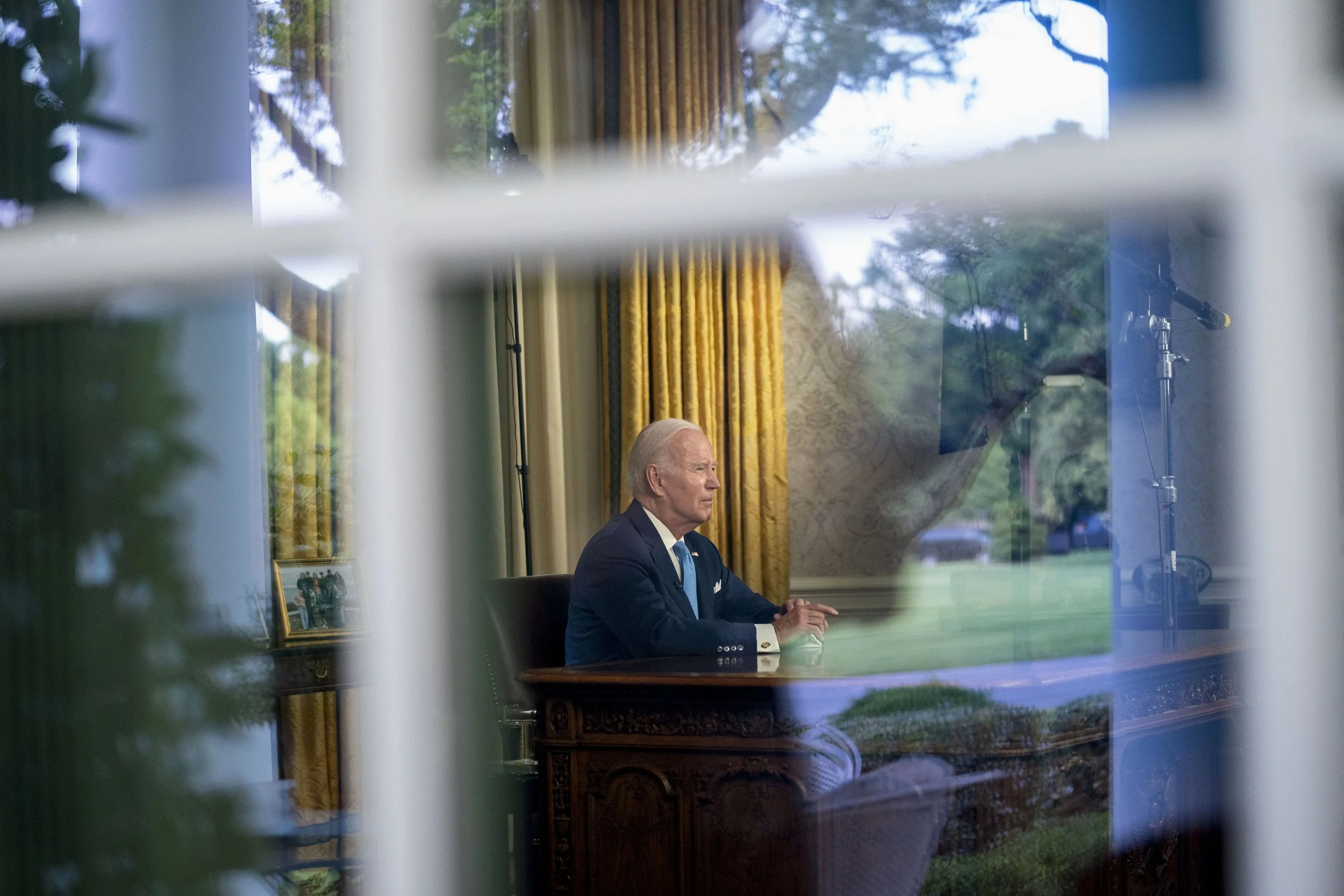  President Biden addresses the nation in the Oval Office on Friday, June 1, 2023 