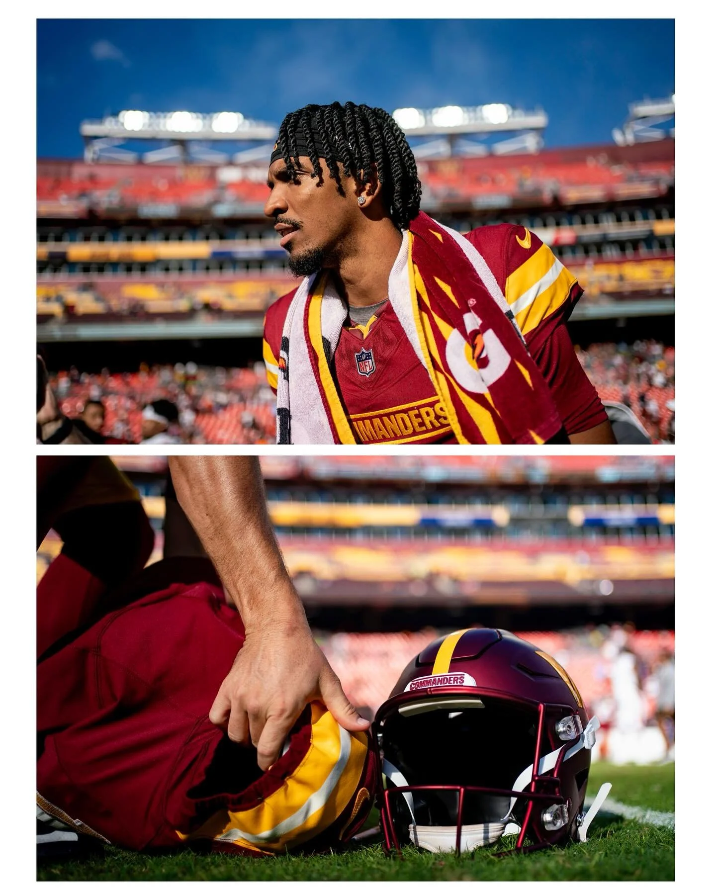 The Washington Commanders defeat the Cleveland Browns 34-13 at Northwest Stadium on Sunday, October 6, 2024. @upi