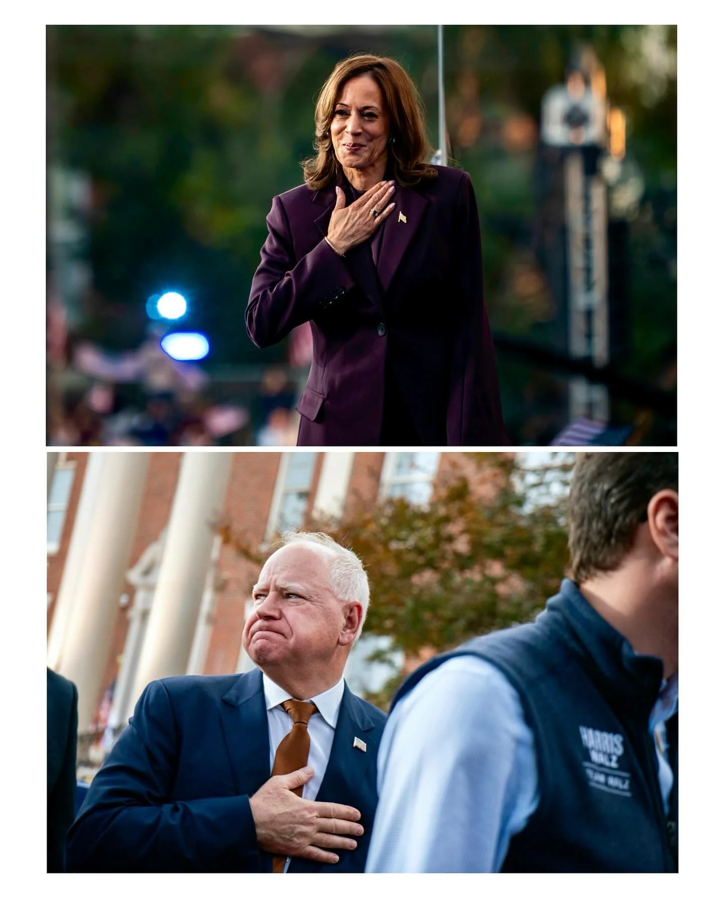 Vice President Kamala Harris hosts her election night watch party and concession speech at Howard University to end her whirlwind campaign. @upi
