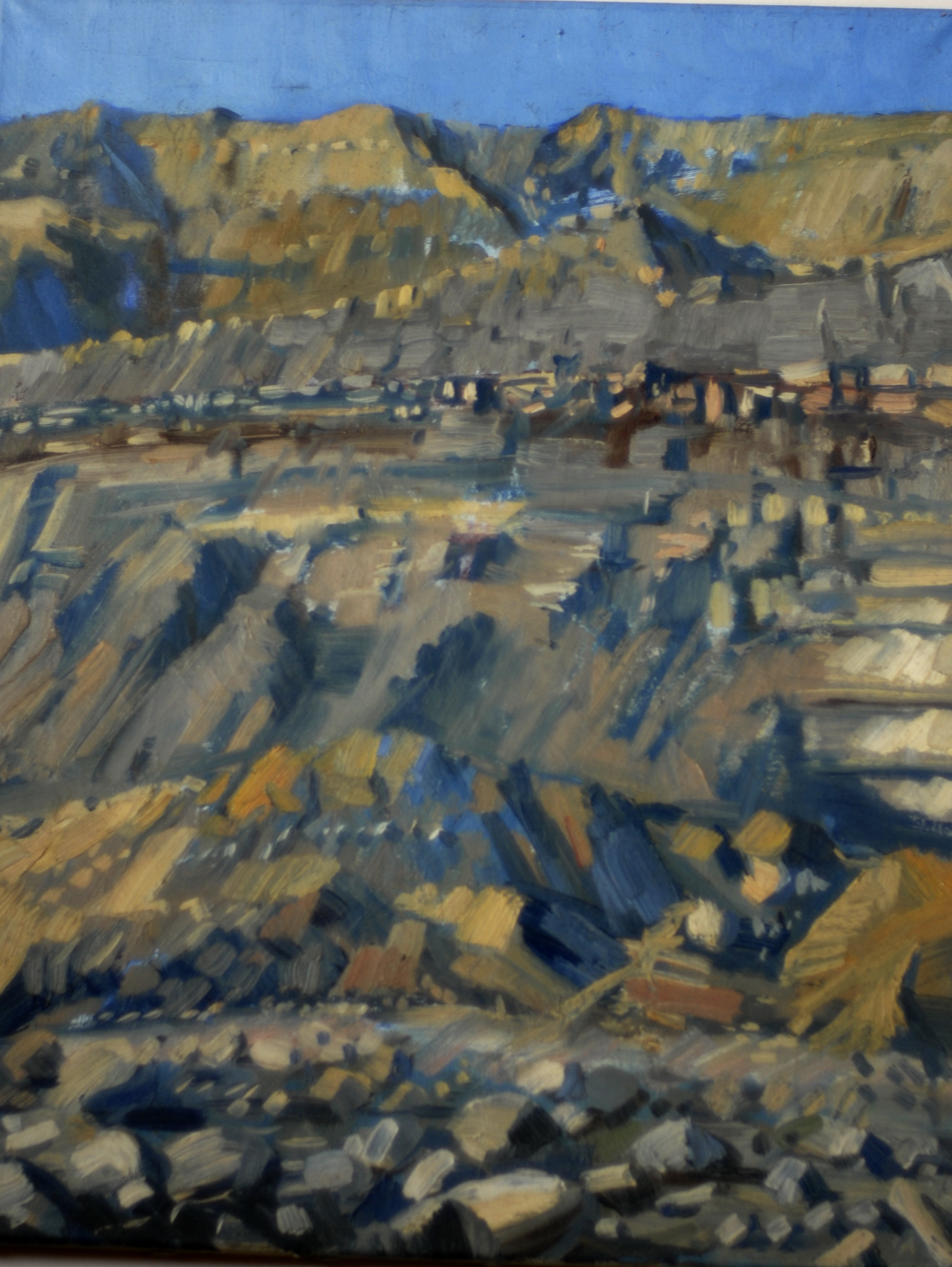 Oil on canvas