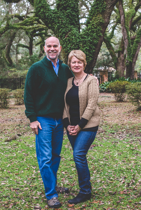 Blake and Cathy in florida, december 2014