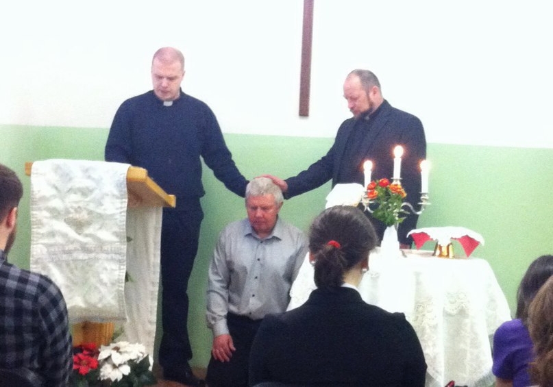 Ordination of Victor Amelin.