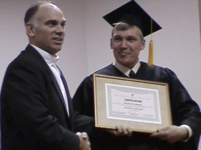 Blake and Oleg fall 2004.jpg