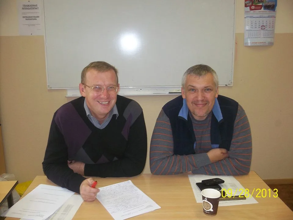 Evgeniy and Oleg