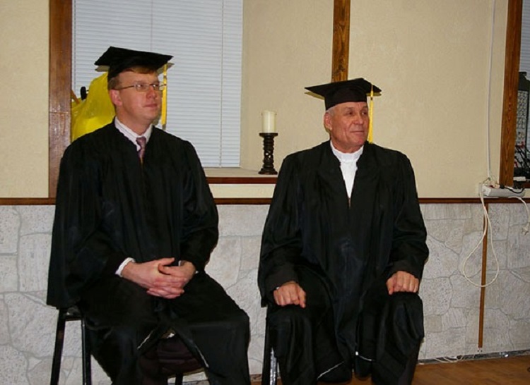 Evgeni Kruzhkov (left) and Kirill Treschetka (right). March 2011.