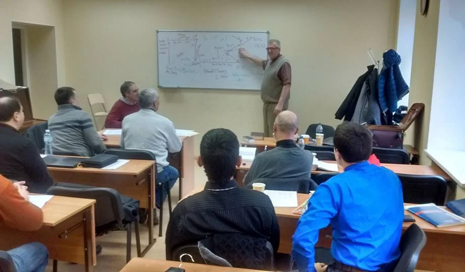 Brian Nolder teaching.